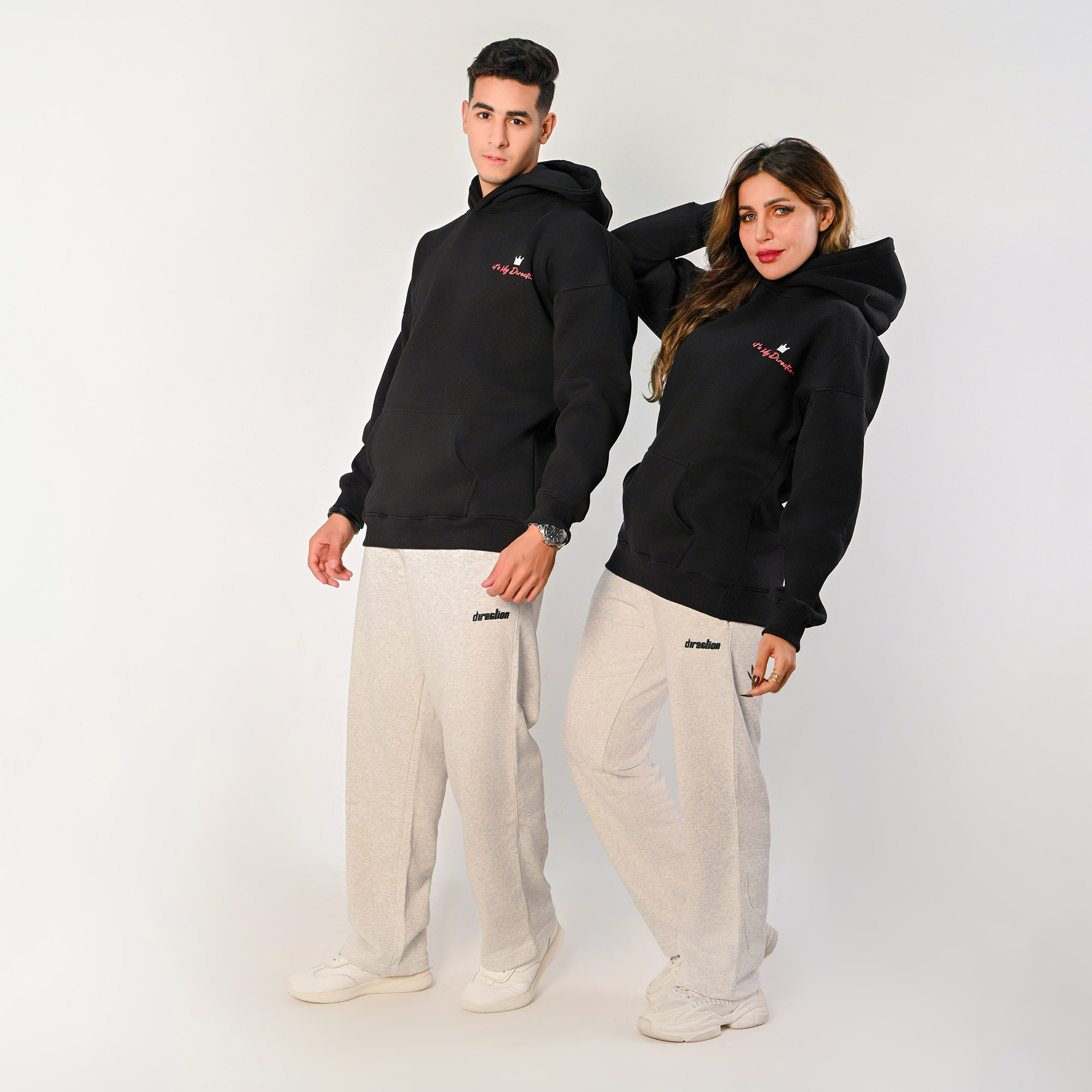 It’s my direction -unisex black hoodie