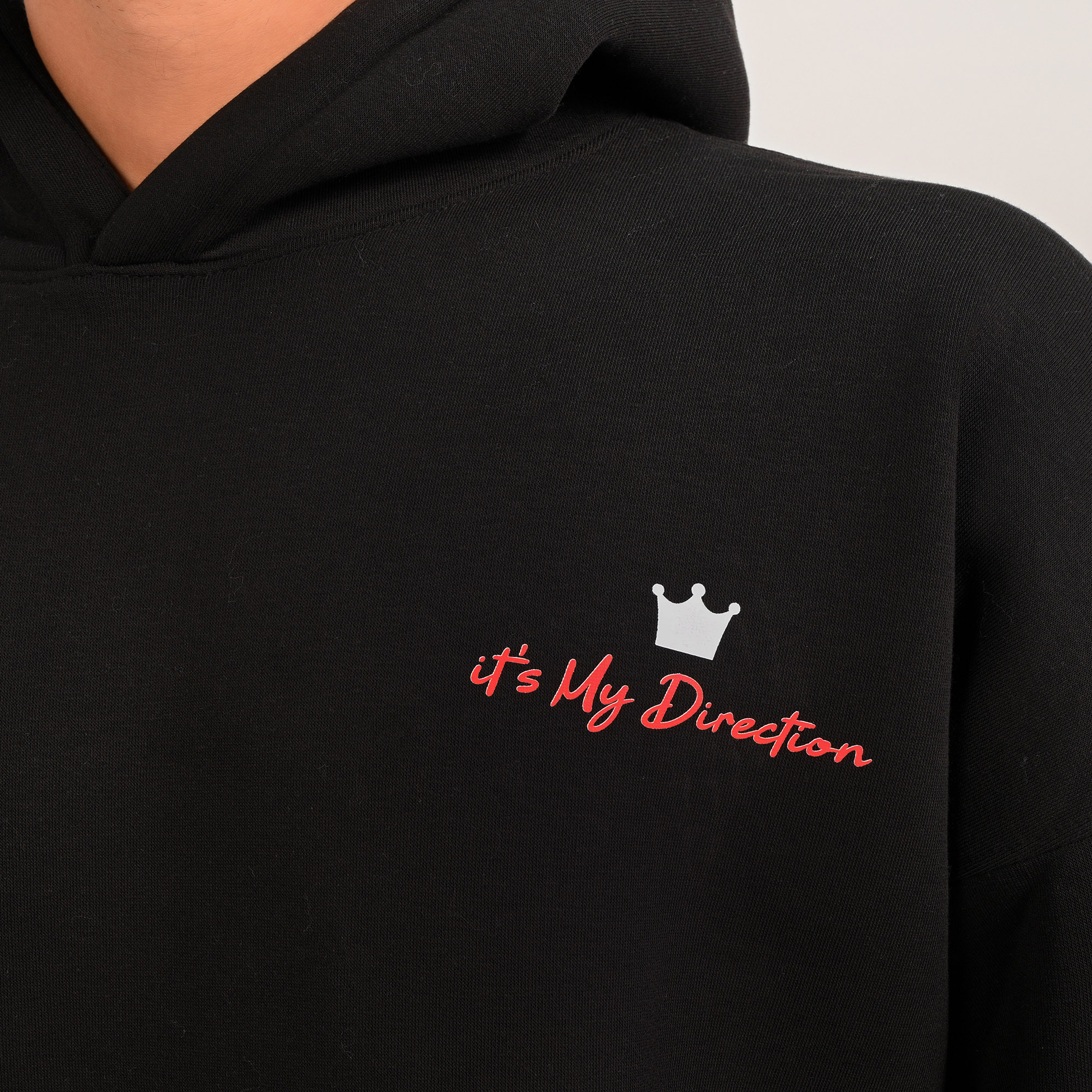 It’s my direction -unisex black hoodie
