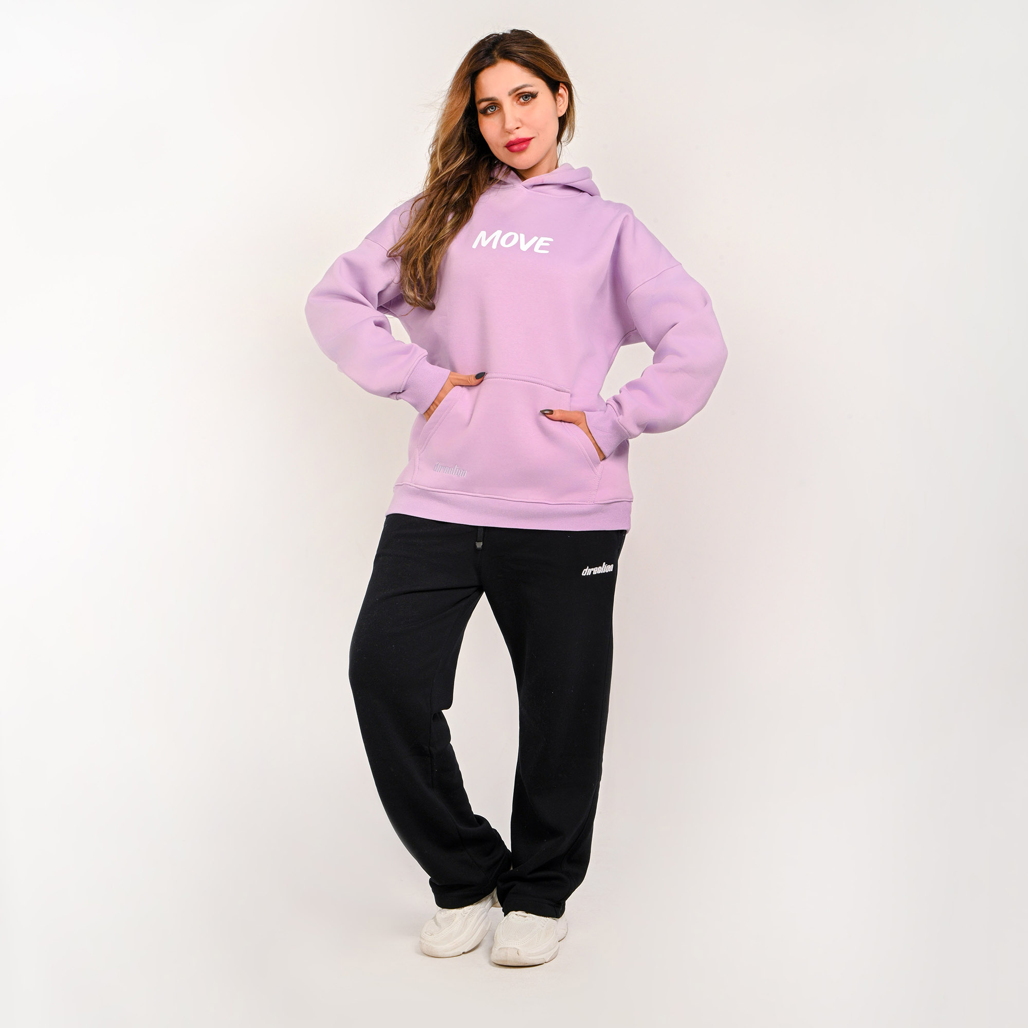 No direction No story-unisex lavender hoodie