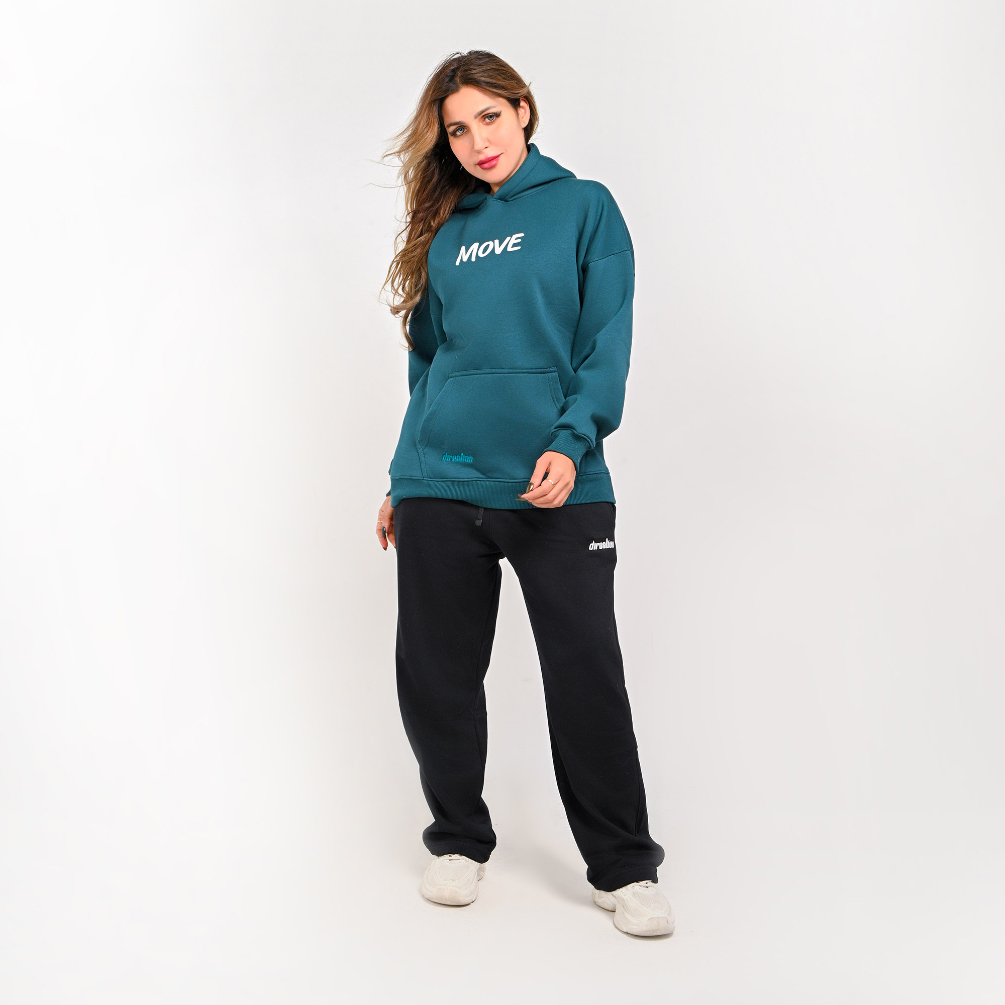 No direction No story-unisex dark teal hoodie