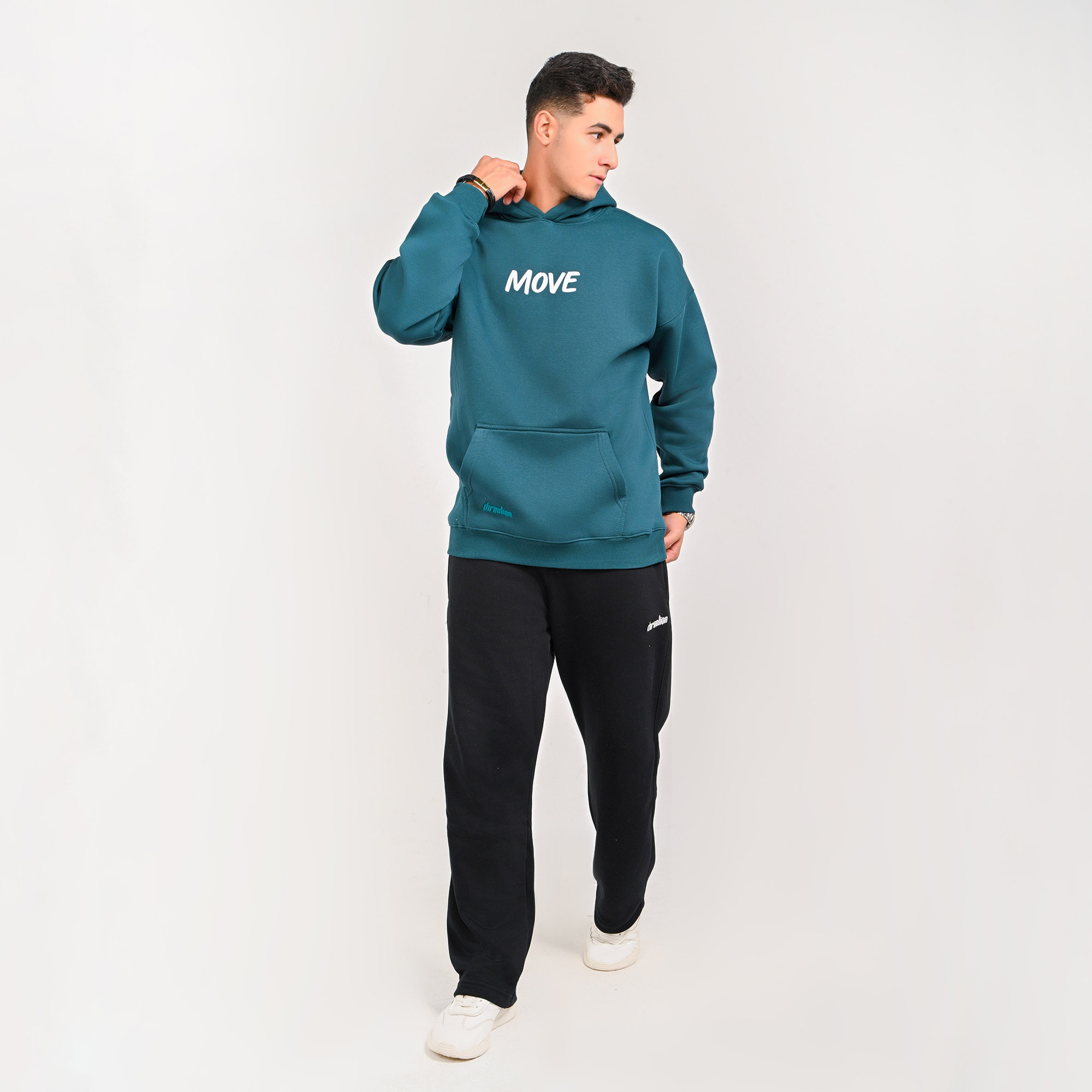 No direction No story-unisex dark teal hoodie