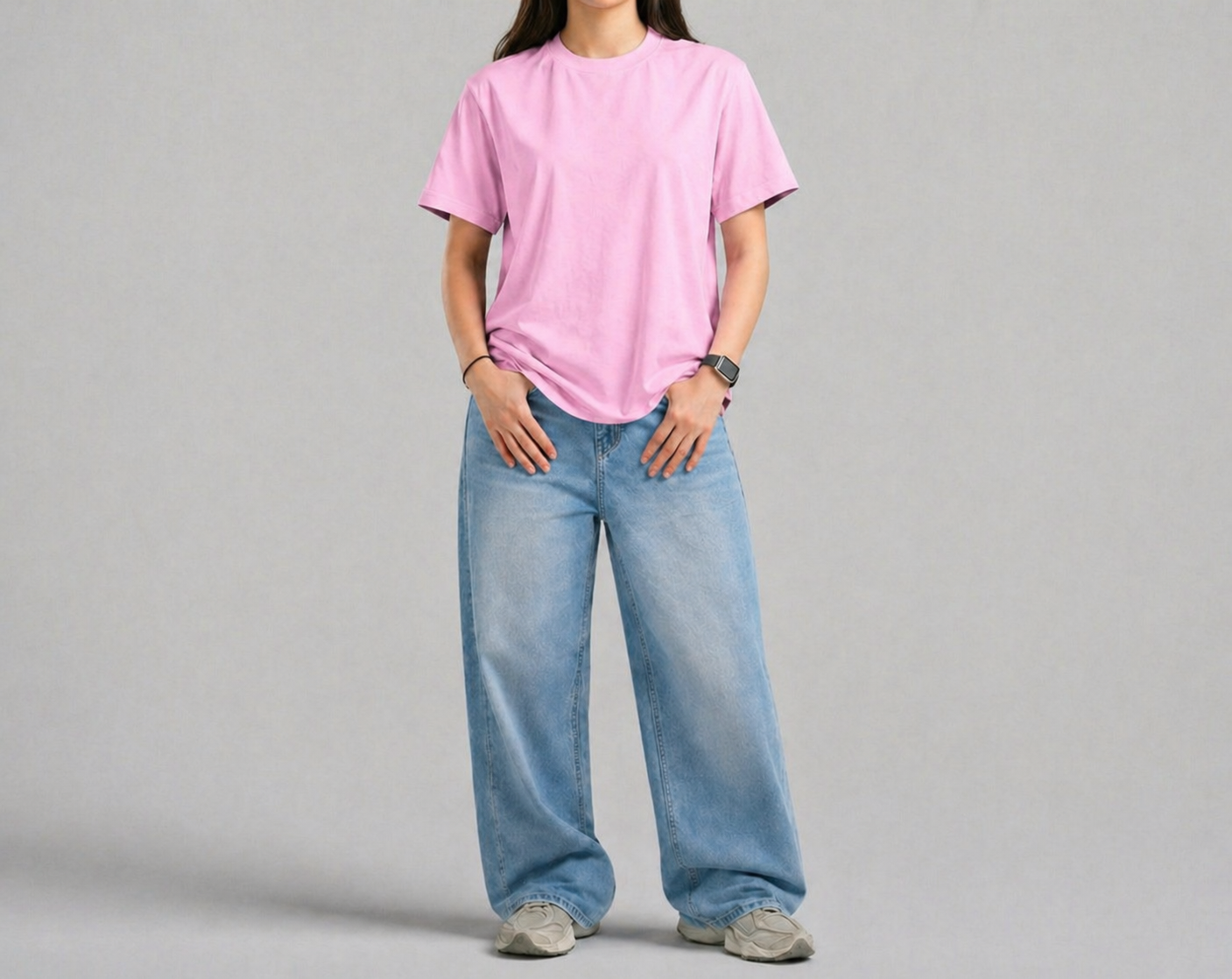 Unisex Basic pink T-Shirt