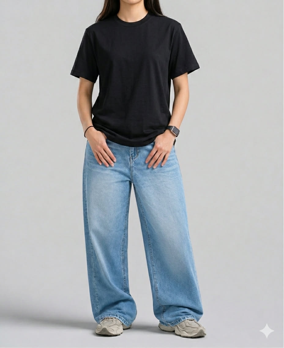Unisex Basic Black T-Shirt